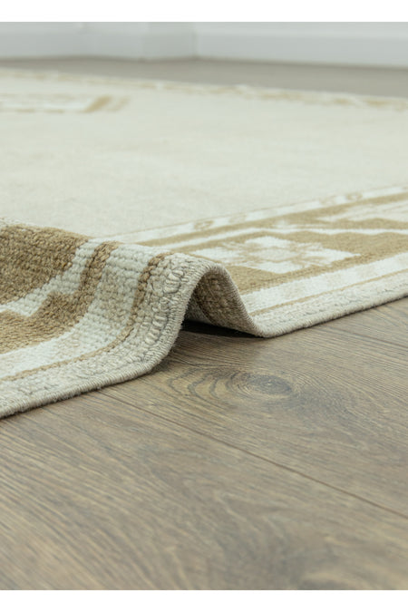 Soho Antiq Sara Geometric Design Wool Rug 315x412 cm - MALLTURK