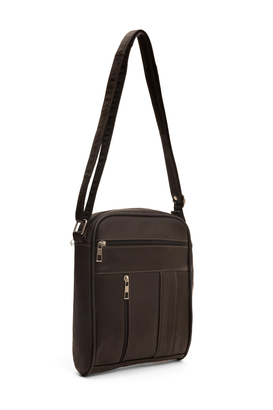 Fubileather Genuine Leather Unisex Messenger Bag