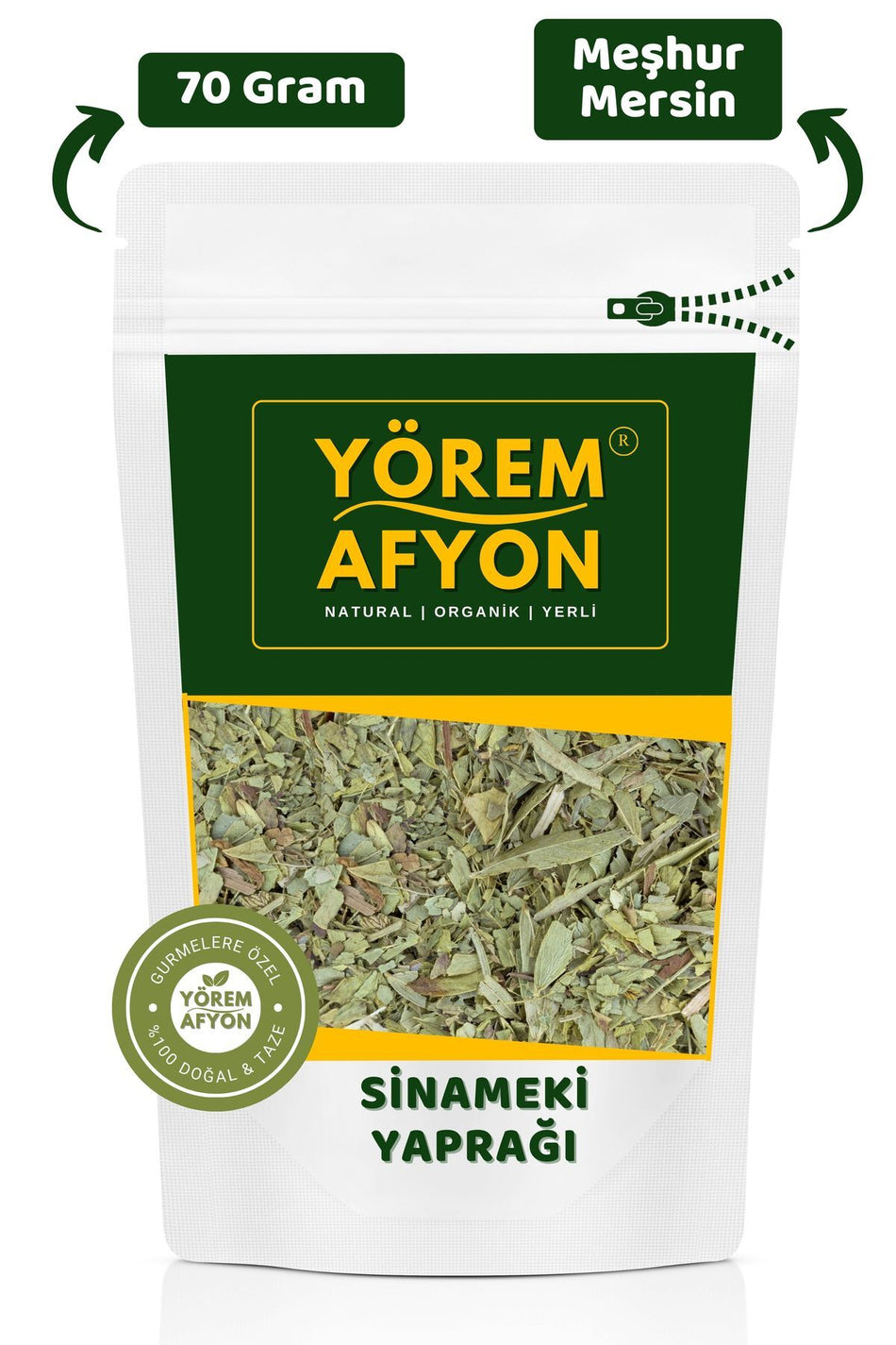 Gülçehre Mersin-Region: Darmfreundliche Sennesblätter, Kamelauge und Cassia acutifolia | 70 g.