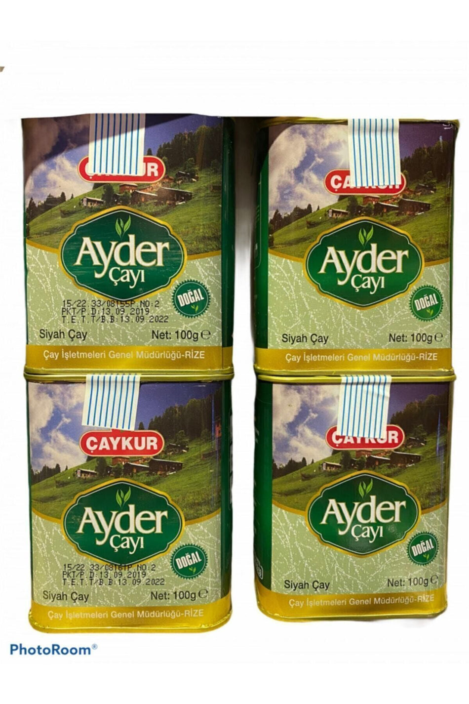 Чай Çaykur Ayder — 100 г (4 упаковки)