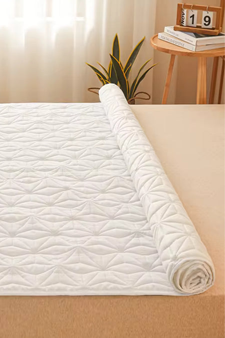 HRN Textile Waterproof Cotton Quilted Fitted Baby & Kids Mattress Protector - MALLTURK