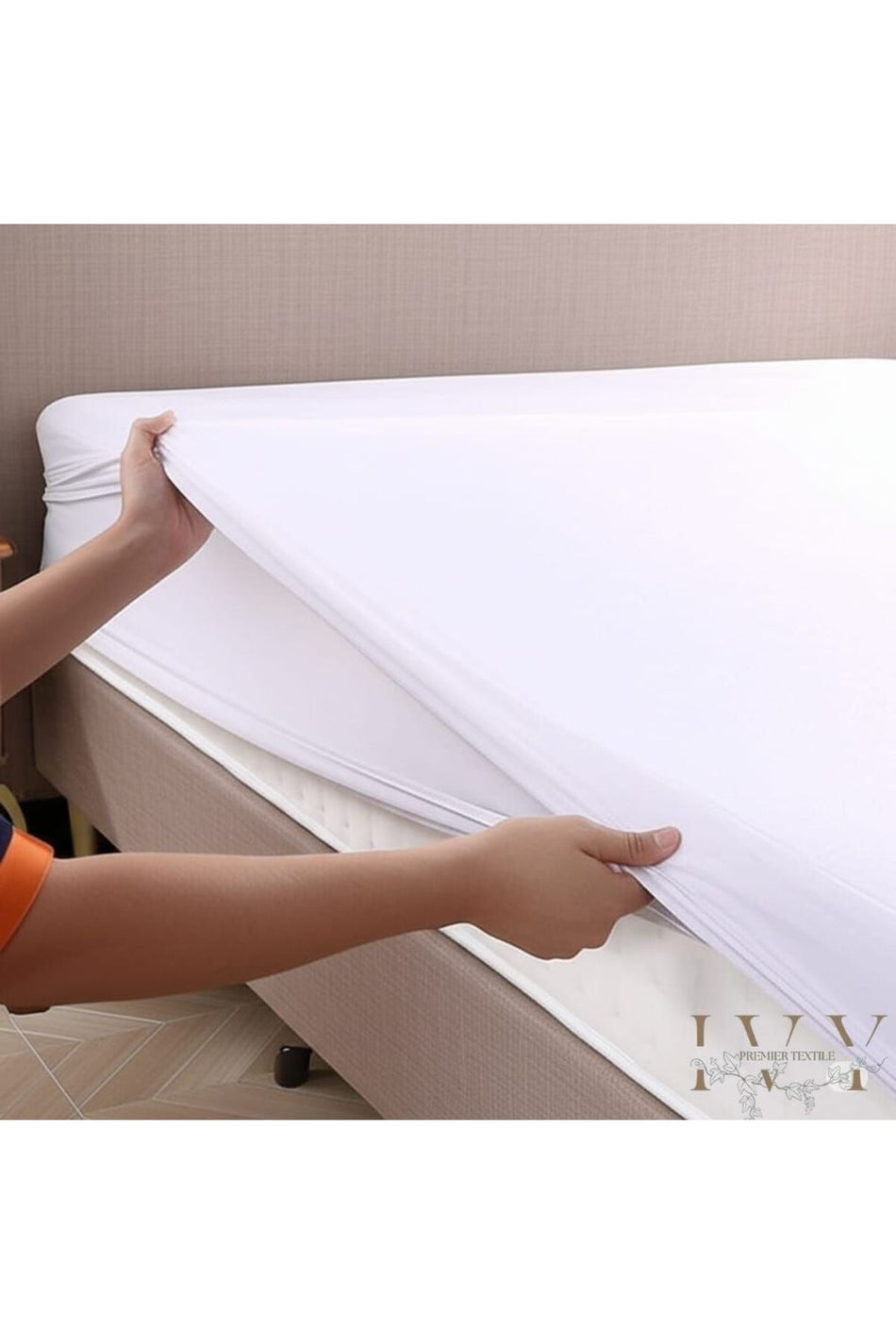 IVY Premier Textile IVY Waterproof Fitted Baby & Kids Mattress Protector - MALLTURK