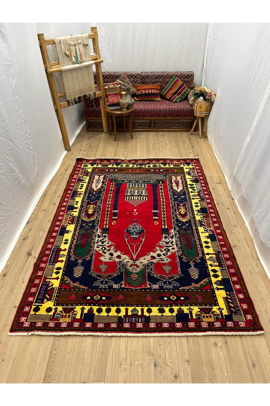 SIRVAN Rug Hand-Woven NIGNE TASPINAR Rug - 176x222 - MALLTURK