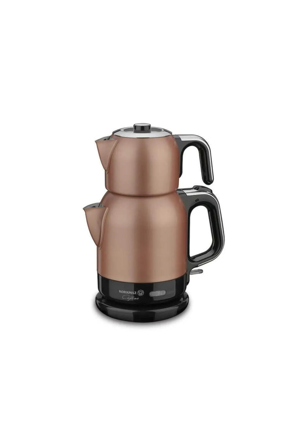KORKMAZ caytema Rosagold Chrome Electric Kettle 1.7 lt A331-02 - MALLTURK