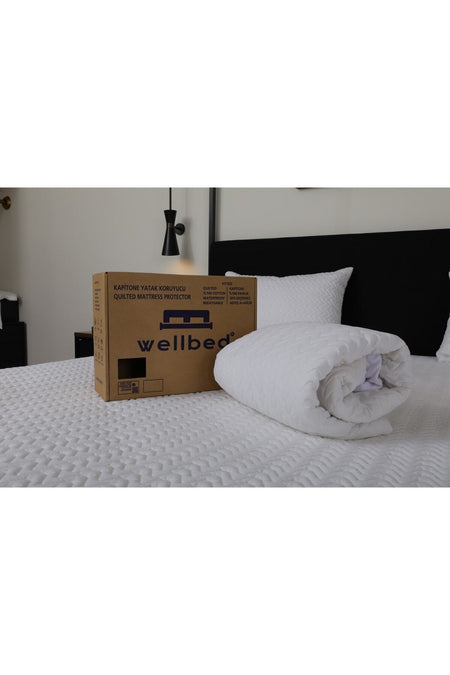 Genel Markalar Waterproof Cotton Quilted Fitted Mattress Protector - MALLTURK