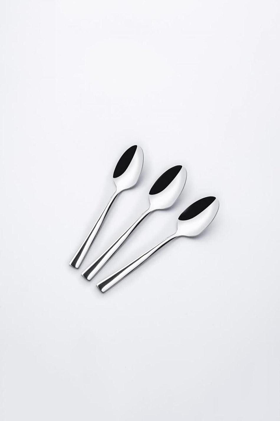 Nehir deniz Plain 12 Piece cay Spoon Set - MALLTURK