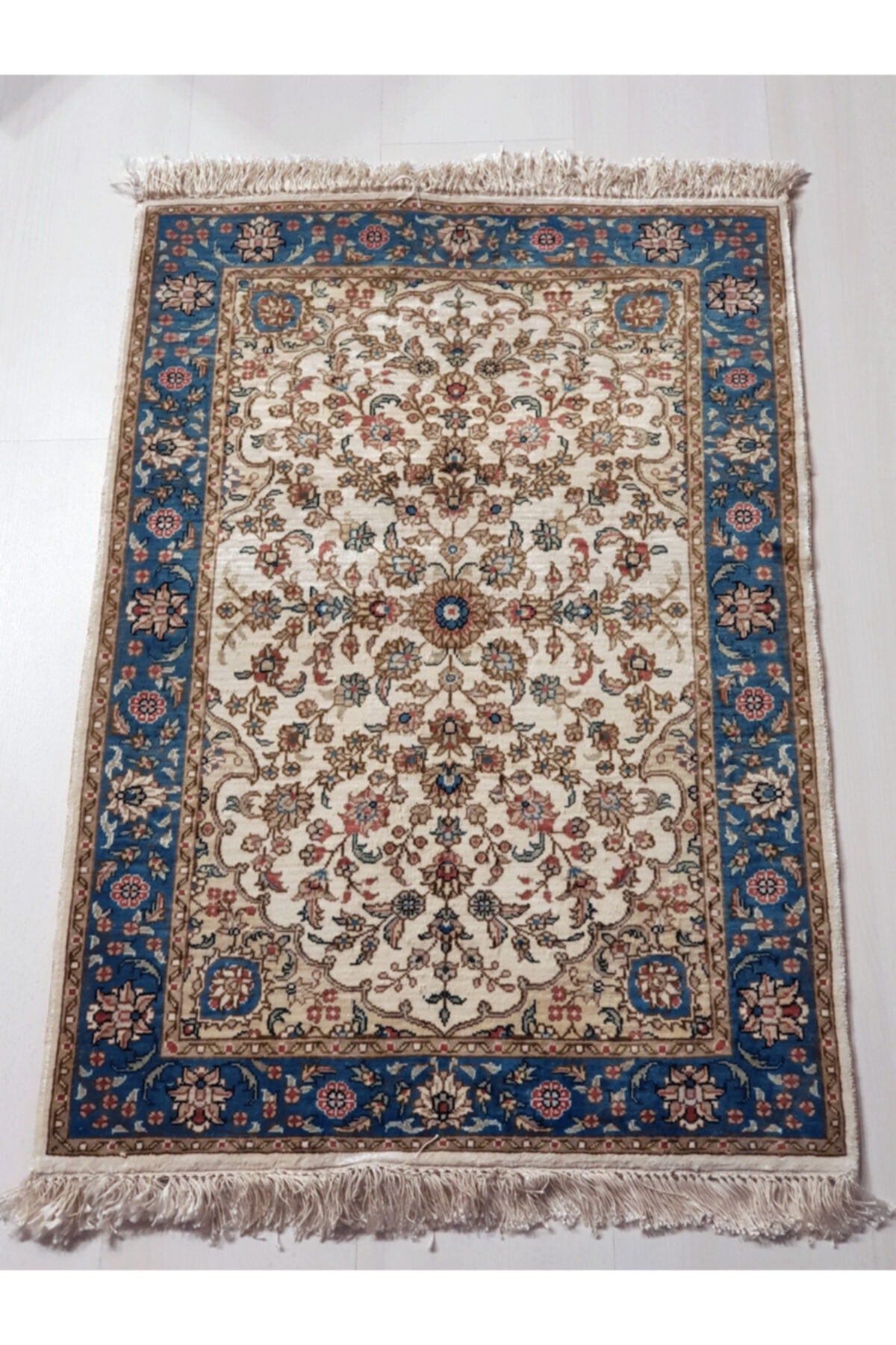 Misiny Hand-Woven Pure Silk Rug 62 X 93 Cm 1001 - MALLTURK