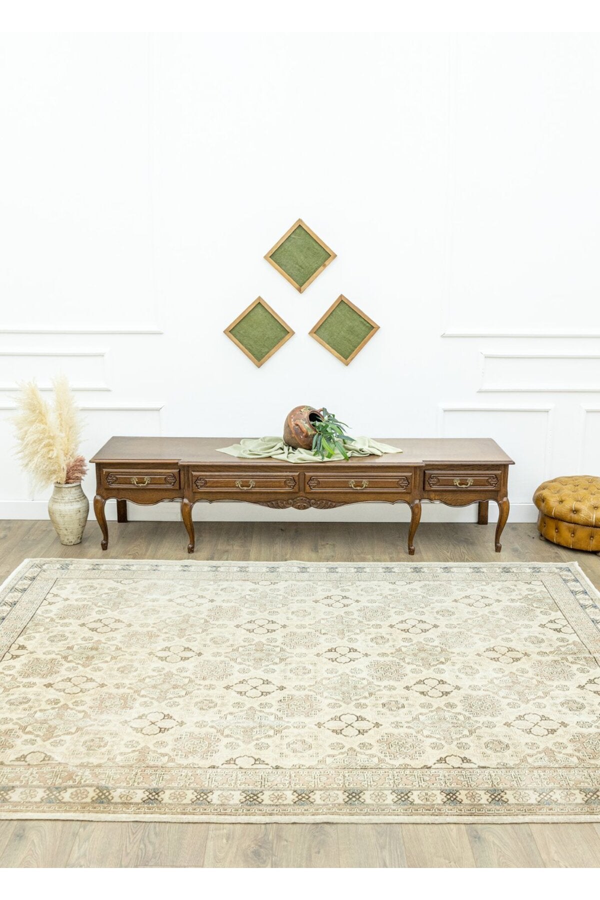Soho Antiq Darya Decorative Isparta Rug 202x294 cm - MALLTURK
