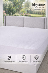 Hig Store Waterproof Cotton Fitted Mattress Protector - MALLTURK