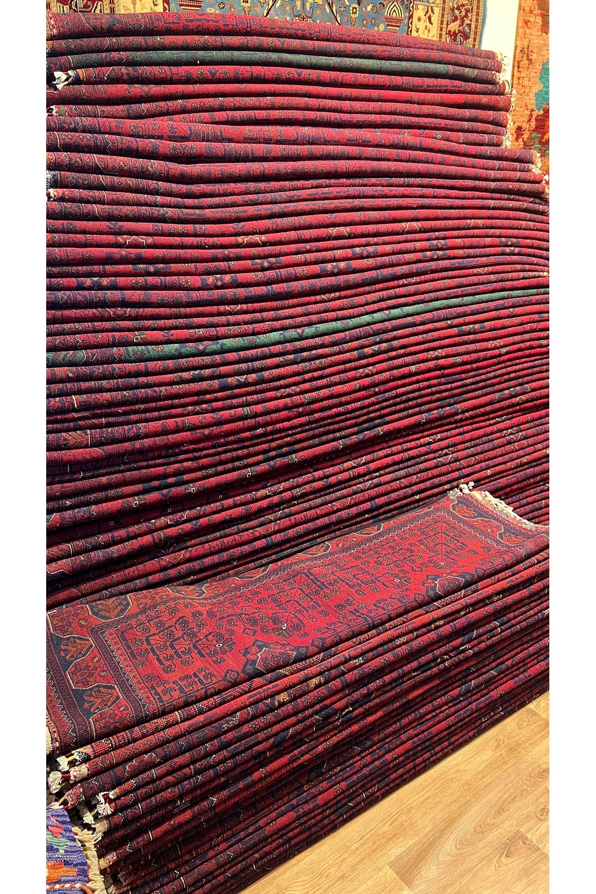 Turkmen Rug Hand-Woven Afghan Rug - MALLTURK