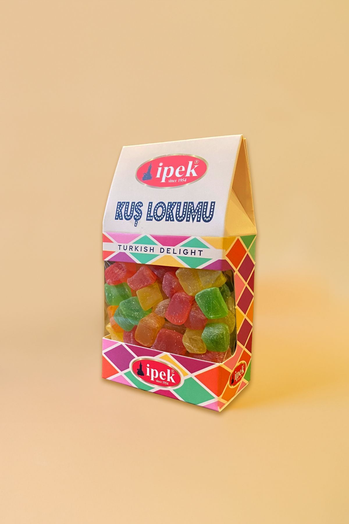 Ipek Pismaniye Mini Turkish Delight Assorted Fruit Flavored 100 g - MALLTURK