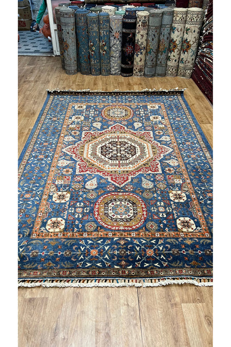 Turkmen Rug Hand-Woven Afghan Rug