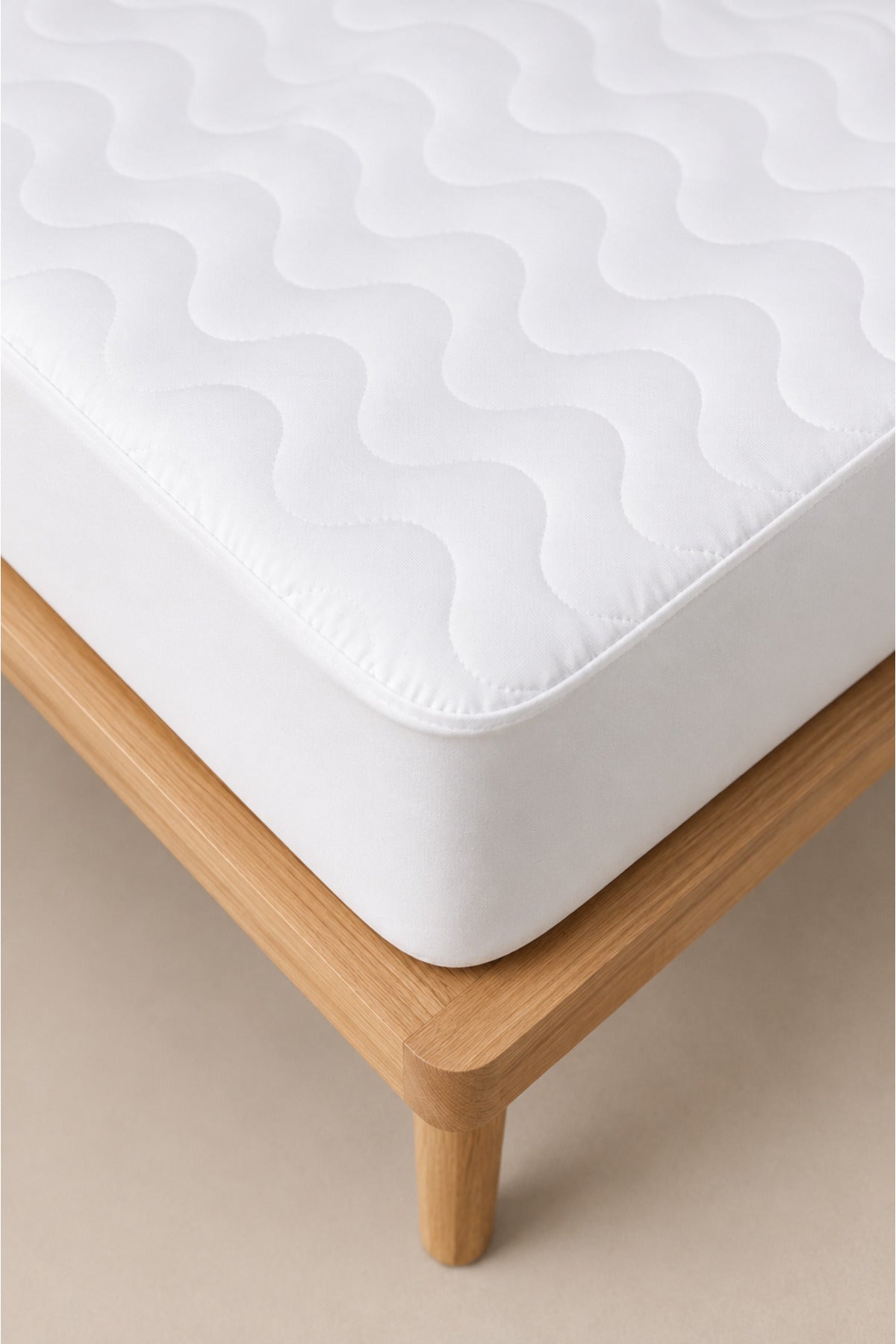 Dream Time Waterproof Cotton Quilted Fitted Mattress Protector - MALLTURK