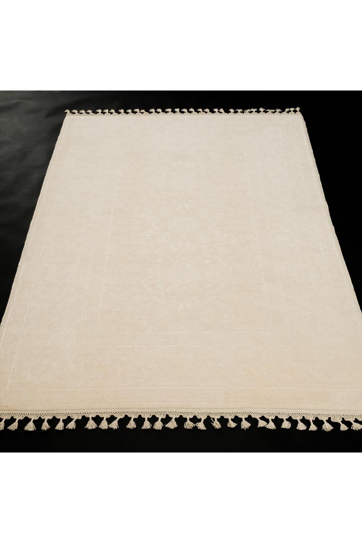 Halicizade Emirgan Serisi Cicek Pattern Hand-Woven Rug - MALLTURK