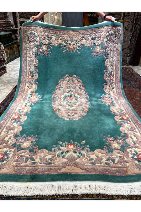 RD RAMAZAN DAG Hand Rug Art Hand-Woven Embossed Chinese Rug Size 245x170..