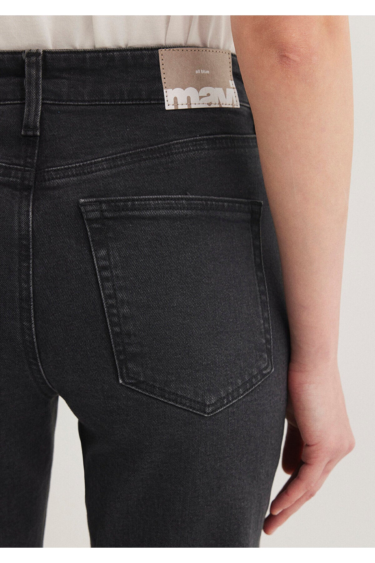 Cindy Real Mavi Dark Grey Jeans 100277-35250 - MALLTURK