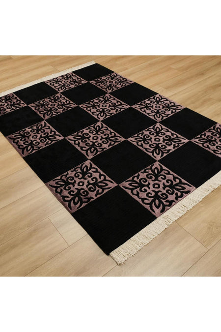 Halicizade Damask Pattern Handwoven Carpet - MALLTURK