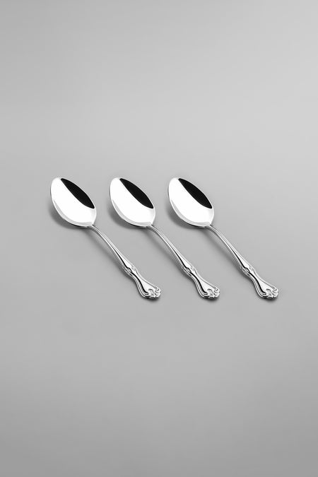 Nehir lalezar Plain 6 Place Setting 18 Piece Boxed Flatware Set - MALLTURK