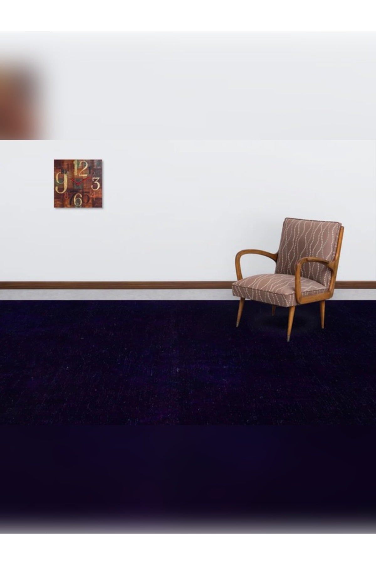 Apex Rug Distressed Vintage Rug XLarge Hand-Woven Natural Purple 24521 297 x 415 cm - MALLTURK