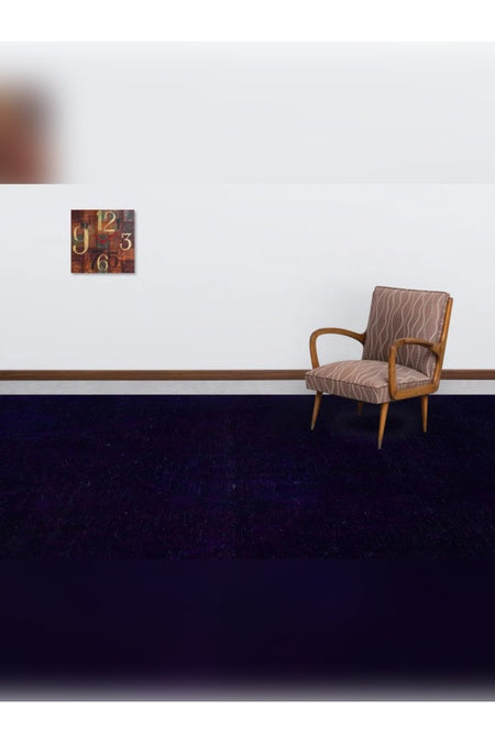 Apex Rug Distressed Vintage Rug XLarge Hand-Woven Natural Purple 24521 297 x 415 cm - MALLTURK