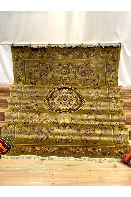 SIRVAN Rug Hand-Woven NEPAL Rug - 300 x 248 - MALLTURK