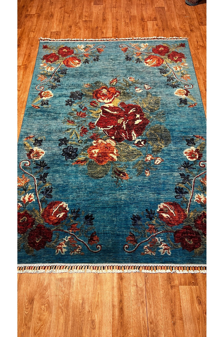 Turkmen Rug Hand-Woven Afghan Sultani Rug