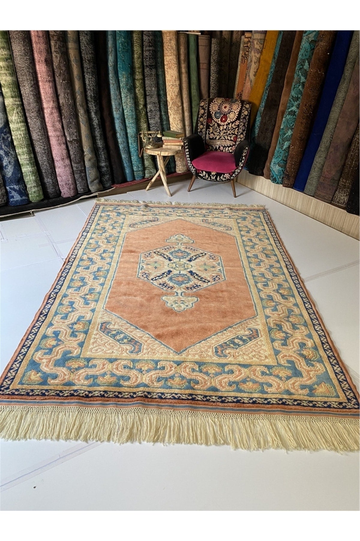 SIRVAN Rug Hand-Woven ANTIK YORUK Rug - MALLTURK