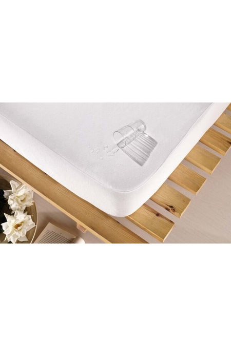 Fialka Waterproof Fitted Mattress Protector - MALLTURK