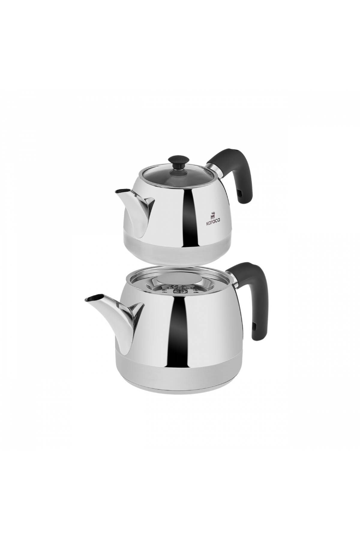 Karaca New Galya Midi Teapot with Steam Lid, Satin - MALLTURK