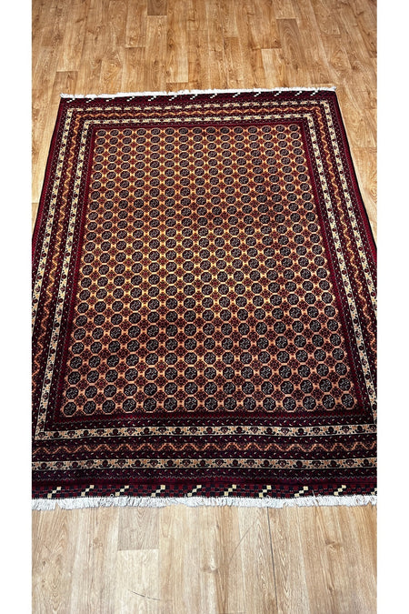 Turkmen Rug Hand-Woven Afghan Sultani Rug