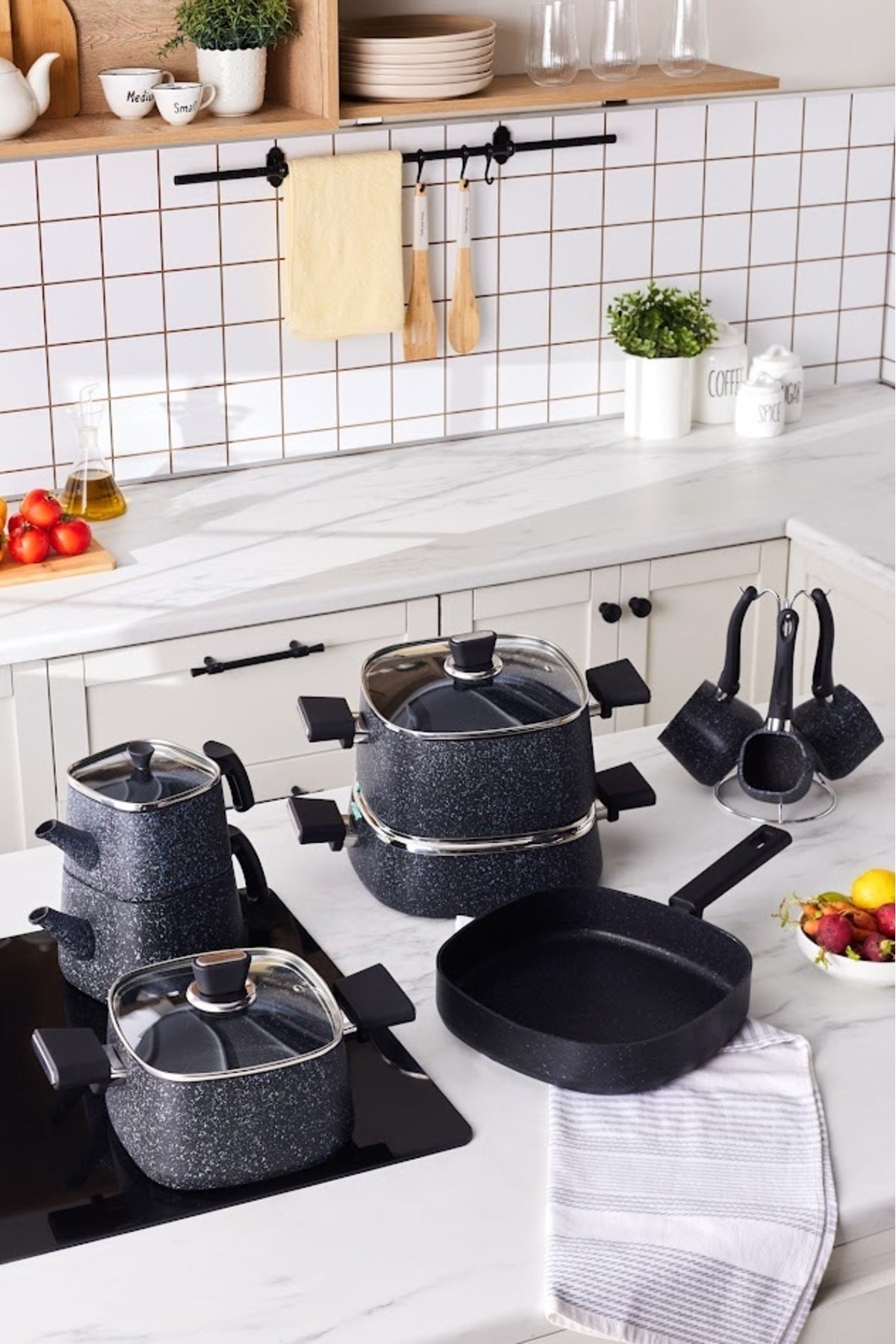 Karaca Biogranit Sando 14 Piece Cookware Set - MALLTURK
