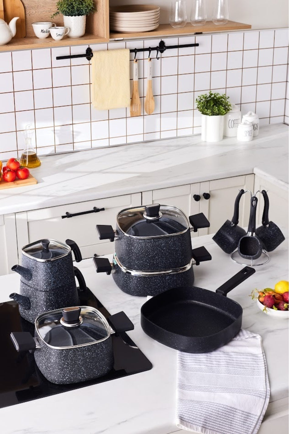 Karaca Biogranit Sando 14 Piece Cookware Set - MALLTURK