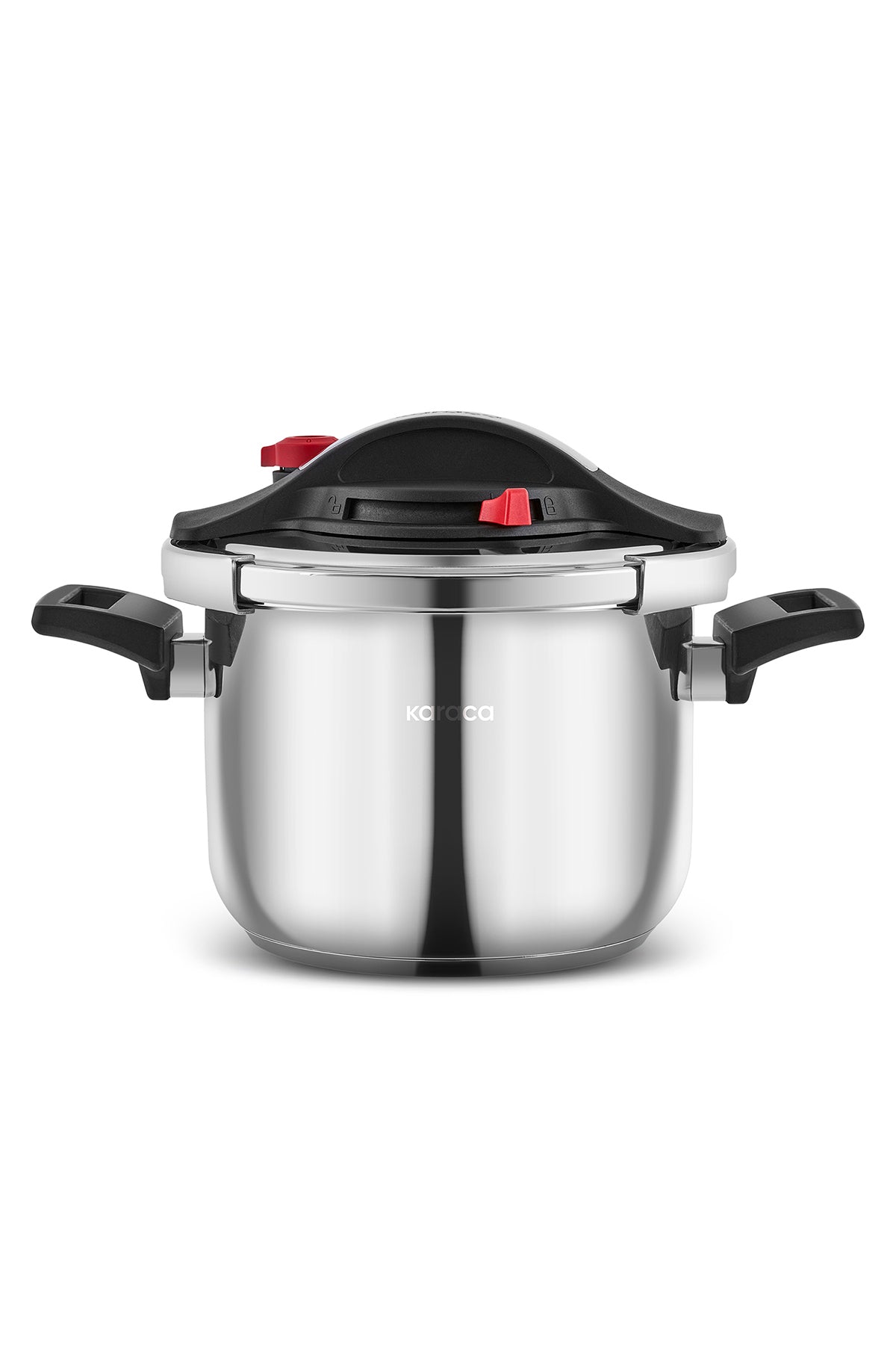 Karaca Vitola induction Base Pressure Cooker Stainless Steel Pot Set 4+6 Liters - MALLTURK