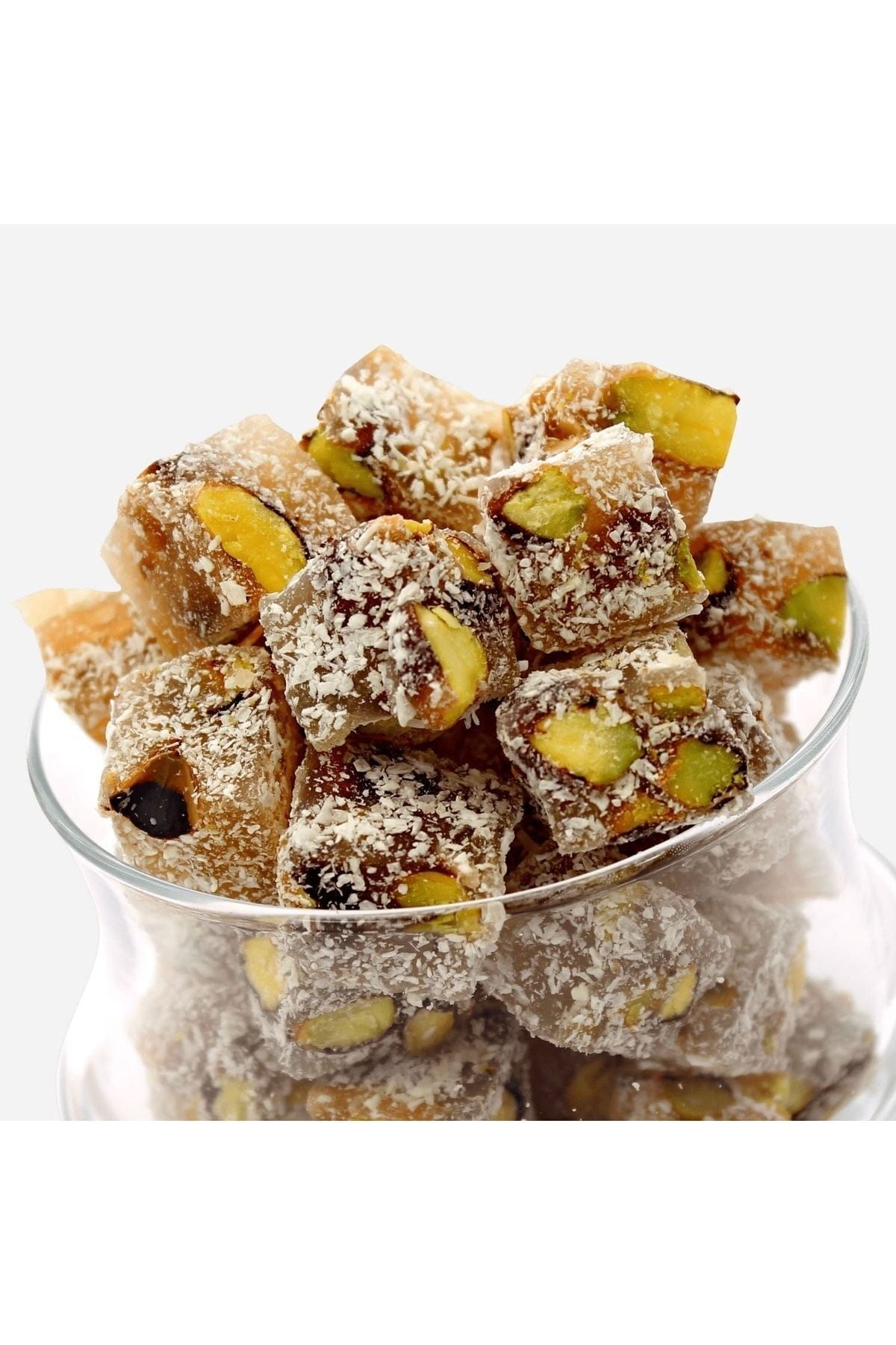 Davut selim Coconut Double Roasted Turkish Delight 500 g - MALLTURK