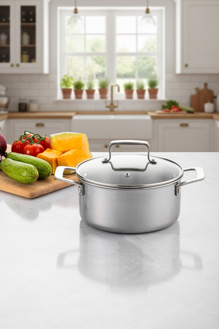 Emsan Pro Tri Ply Stock Pot