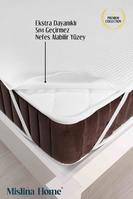 Mislina Home Premium Waterproof Fitted Mattress Protector - MALLTURK