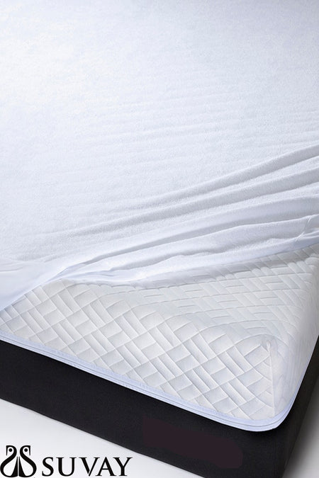 SUVAY Waterproof Cotton Fitted Mattress Protector - MALLTURK