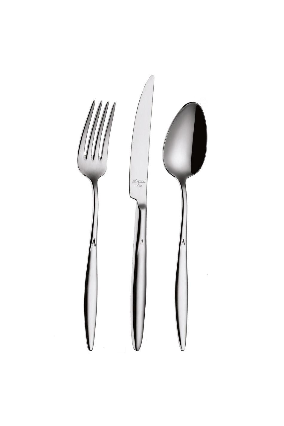 Aryildiz archer prestige 89 Piece 12 Place Setting Flatware Set - MALLTURK