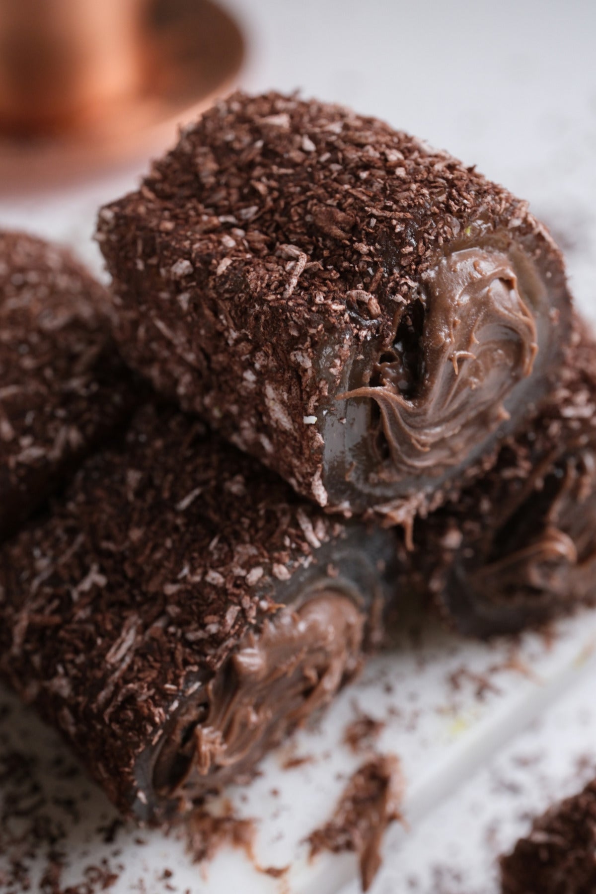 Erten sekerleme kaskasli Chocolate Turkish Delight 1000 g - MALLTURK