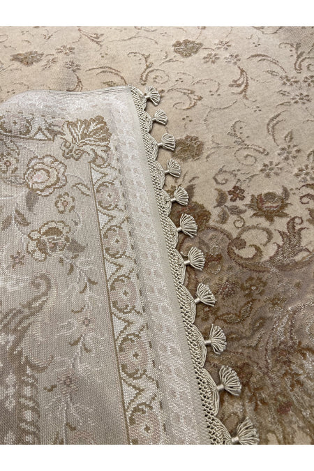 RD RAMAZAN DAG Hand Rug Art Hand-Woven Fine Rug Pera Tughra Silk Size 250x186