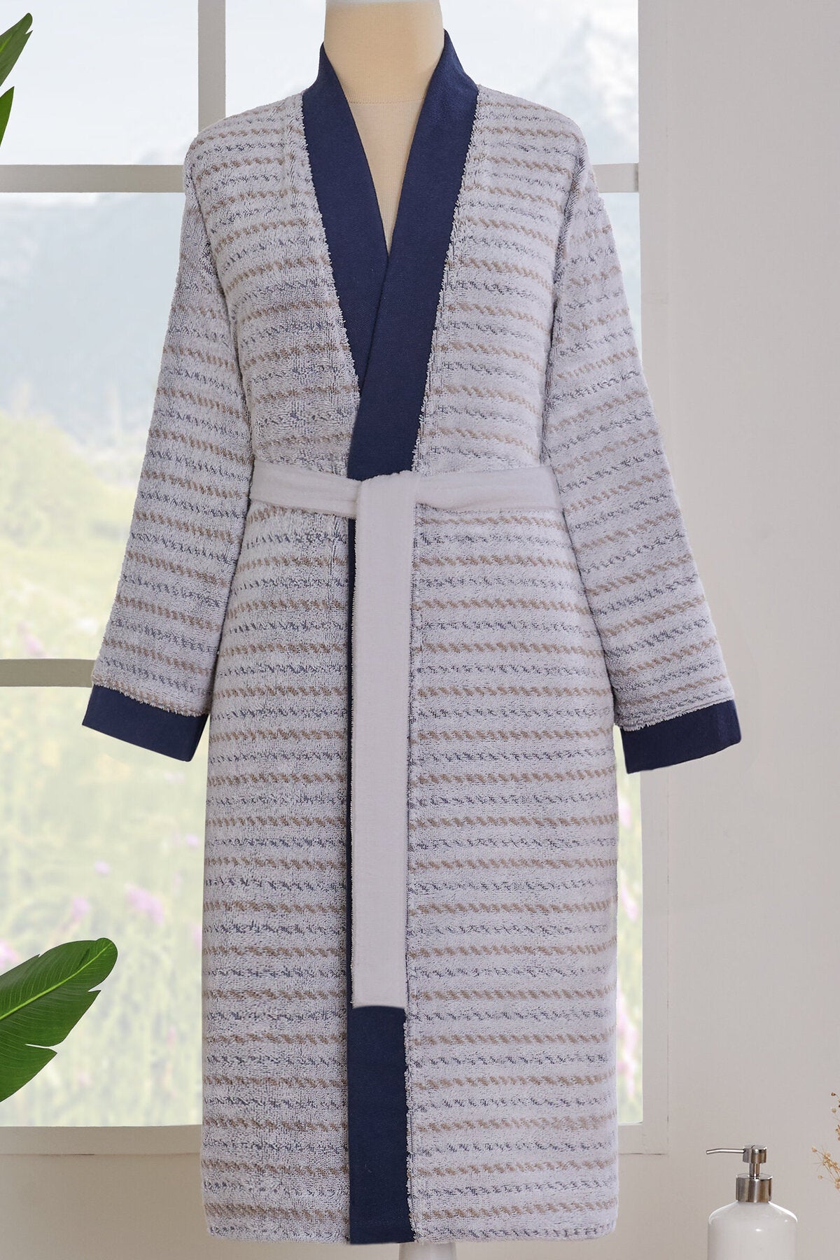 Ozdilek Inclined Kimono Bathrobe - MALLTURK