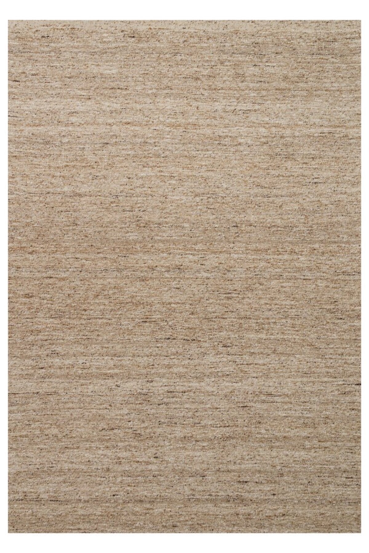 Vog Rug ELSIRA Beige Hand-Woven %100 New Zealand Wool Natural Textured Modern Scandinavian Living Room Rug