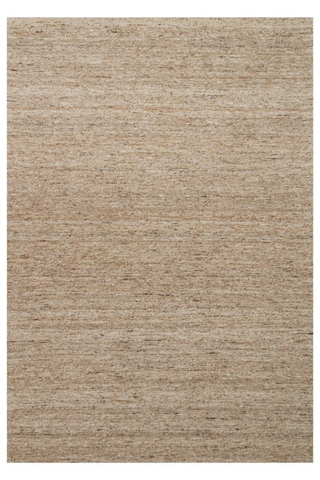 Vog Rug ELSIRA Beige Hand-Woven %100 New Zealand Wool Natural Textured Modern Scandinavian Living Room Rug