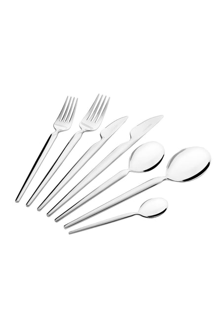 Karaca lady 84 Piece 12 Place Setting premium Boxed Flatware Set - MALLTURK