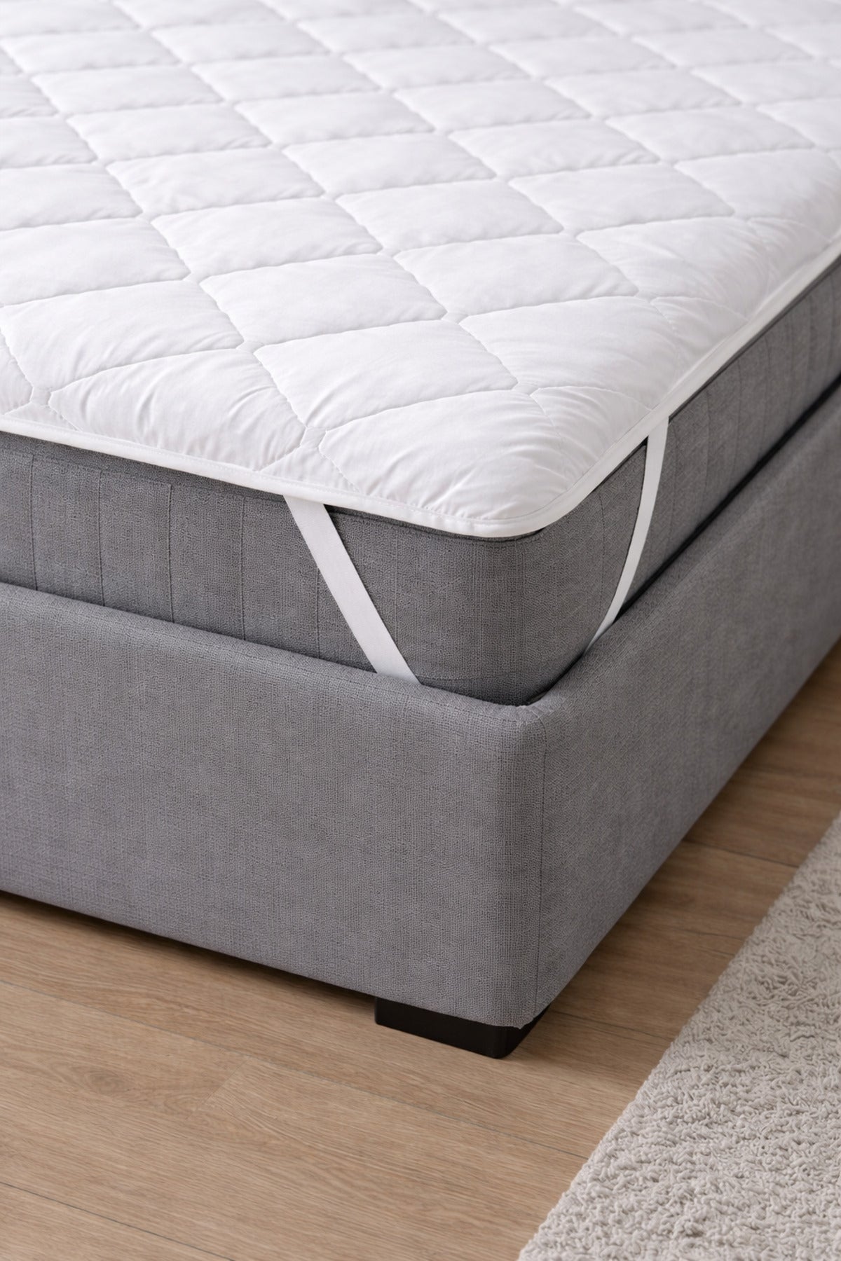 LUNGA VITA Waterproof Cotton Quilted Fitted Mattress Protector - MALLTURK