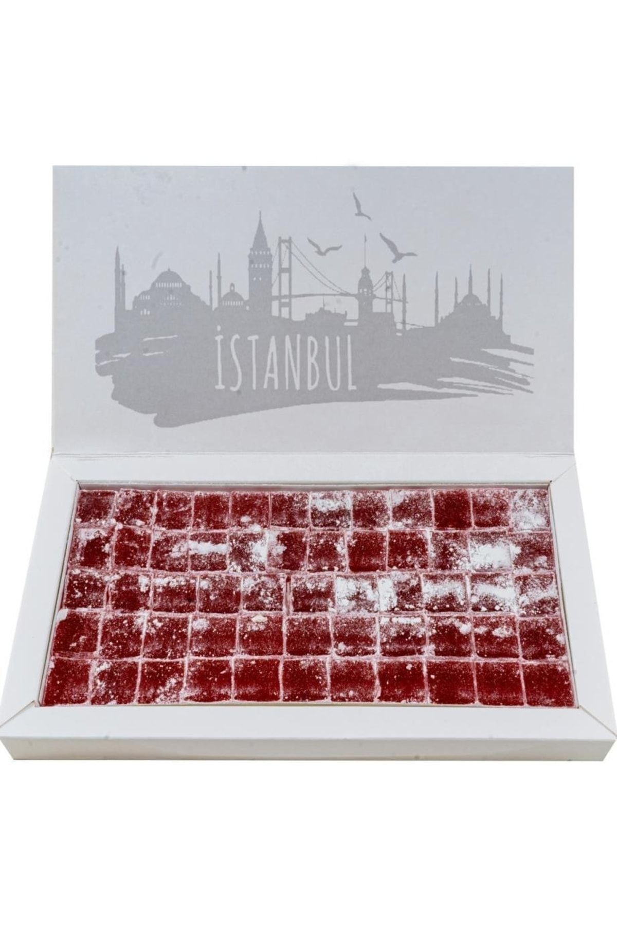 Lina Rose Flavored Turkish Delight 1 kg - MALLTURK