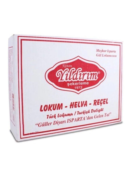 Yildirim Sekerleme isparta mevlitlik Rose Turkish Delight iri kesim 4750 g - MALLTURK