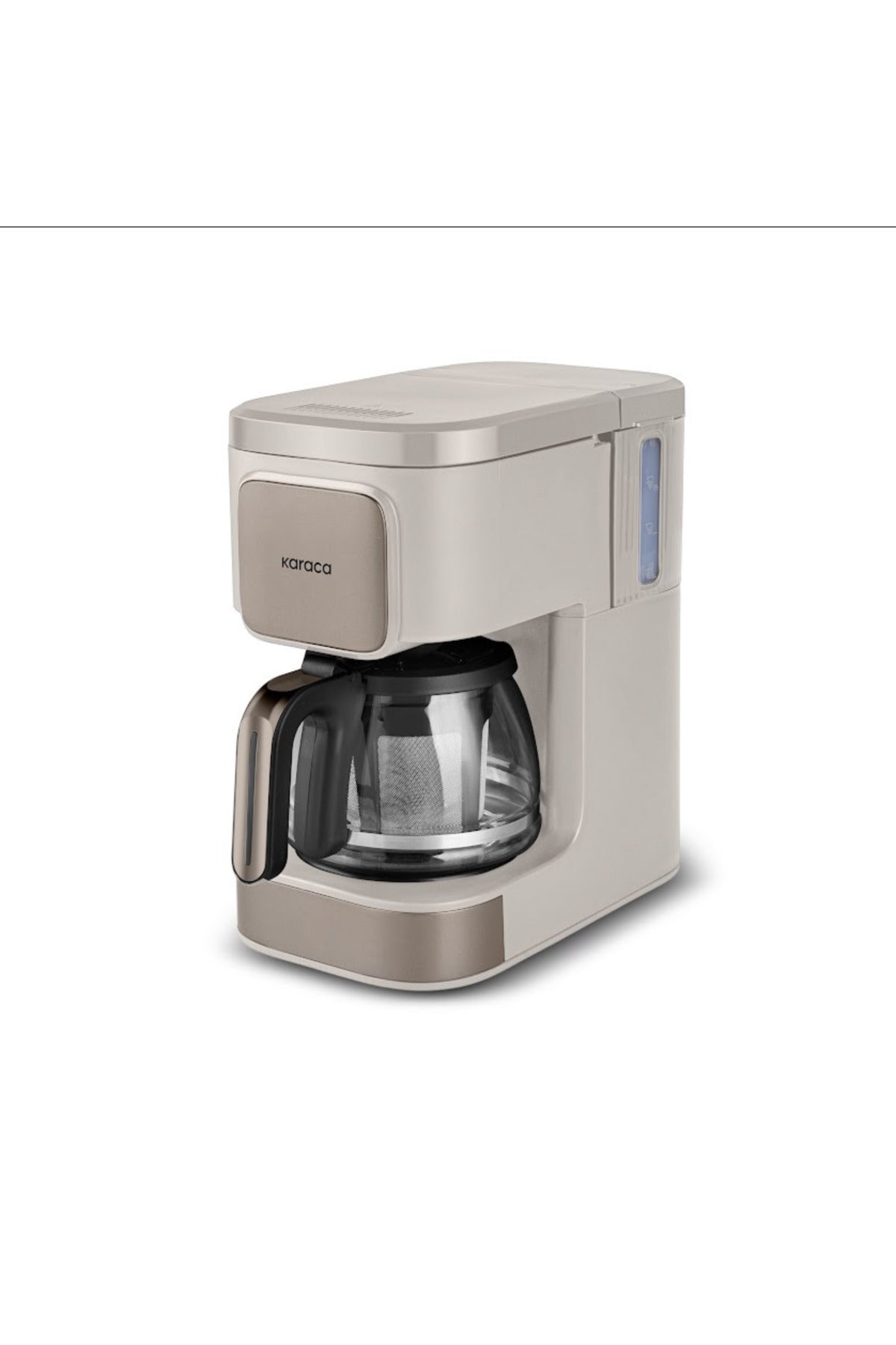 Karaca 2-in-1 Tea and Filter Coffee Maker, 5-Cup Capacity, Keep Warm Function - MALLTURK