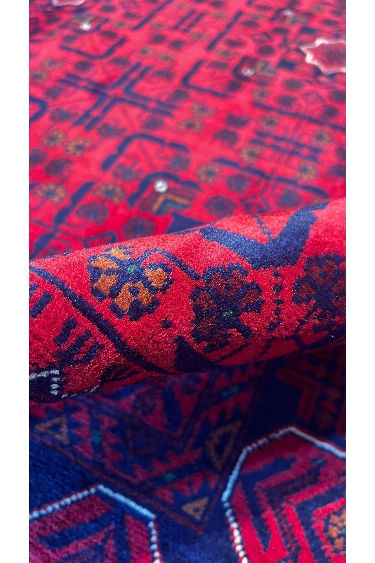 Turkmen Rug Hand-Woven afgan Rug - MALLTURK