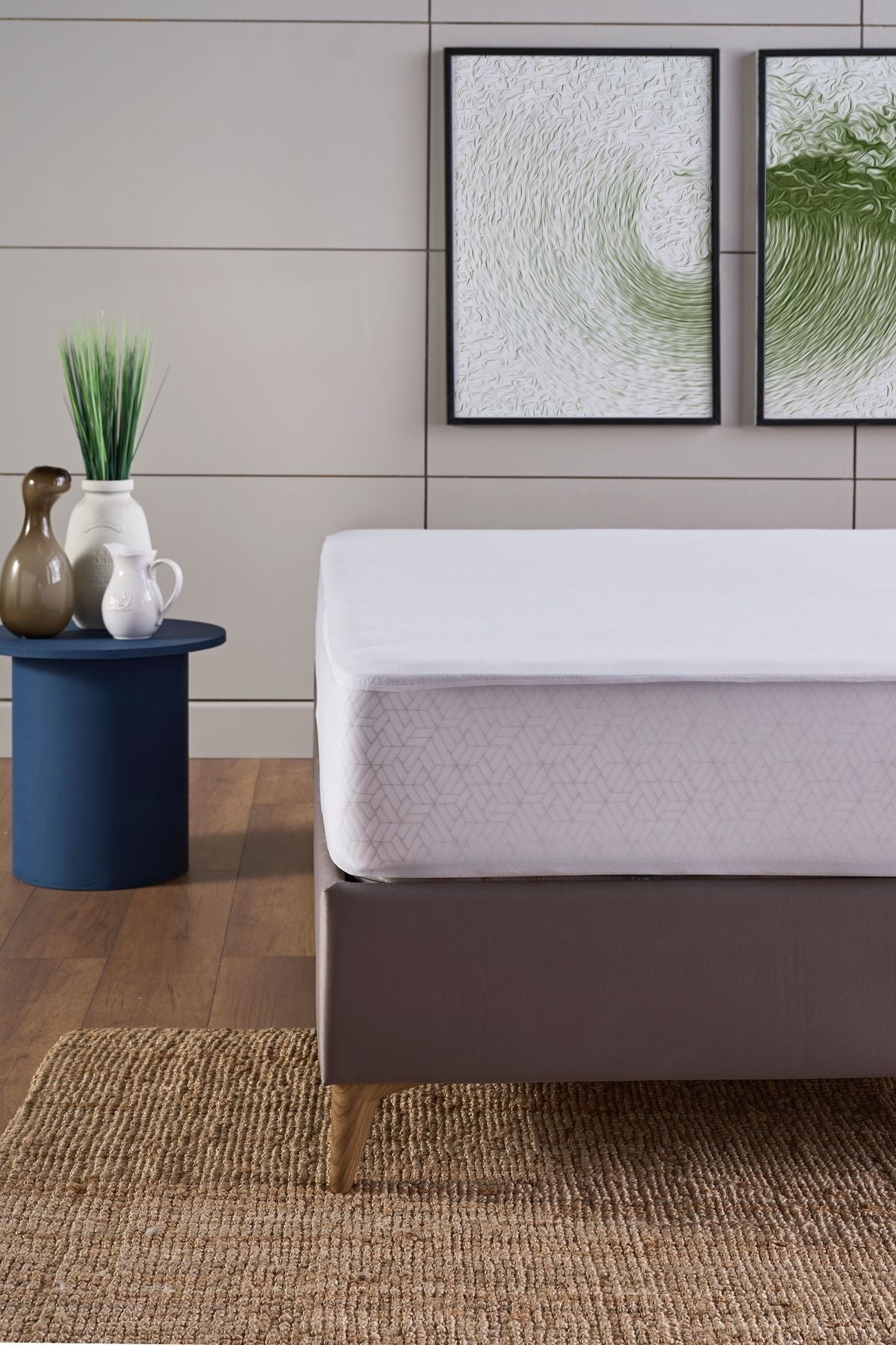 Doqu Home Perla Waterproof Fitted Mattress Protector - MALLTURK